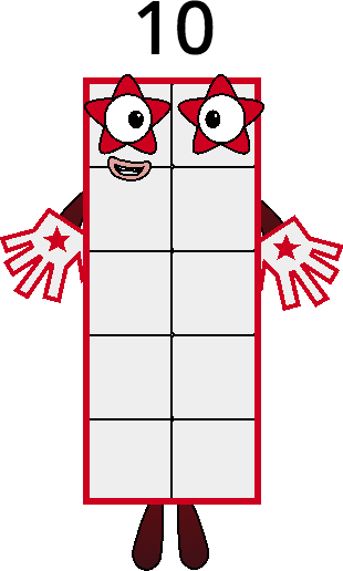 Number Blocks Tenth Numberblock 10 by Mizuki112233 on DeviantArt