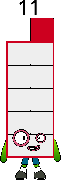 Numberblock 11 by Mizuki112233 on DeviantArt