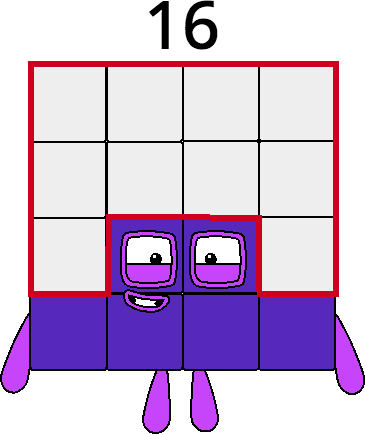 Numberblock 16 By Mizuki112233 On DeviantArt numberblock-16-by-mizuki112233-on-deviantart