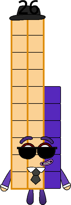 Number Blocks Rigs 26 Numberblock 26 by Mizuki112233 on DeviantArt