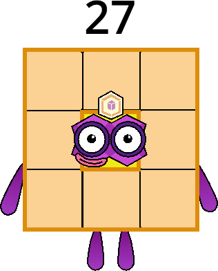 Numberblock 27 by Mizuki112233 on DeviantArt