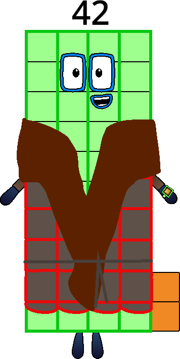 Numberblock 42 by Mizuki112233 on DeviantArt