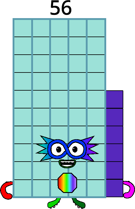 Numberblock 56 By Mizuki112233 On DeviantArt numberblock-56-by-mizuki112233-on-deviantart
