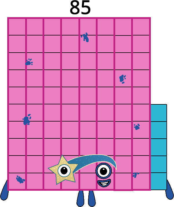 Numberblock 85 by Mizuki112233 on DeviantArt