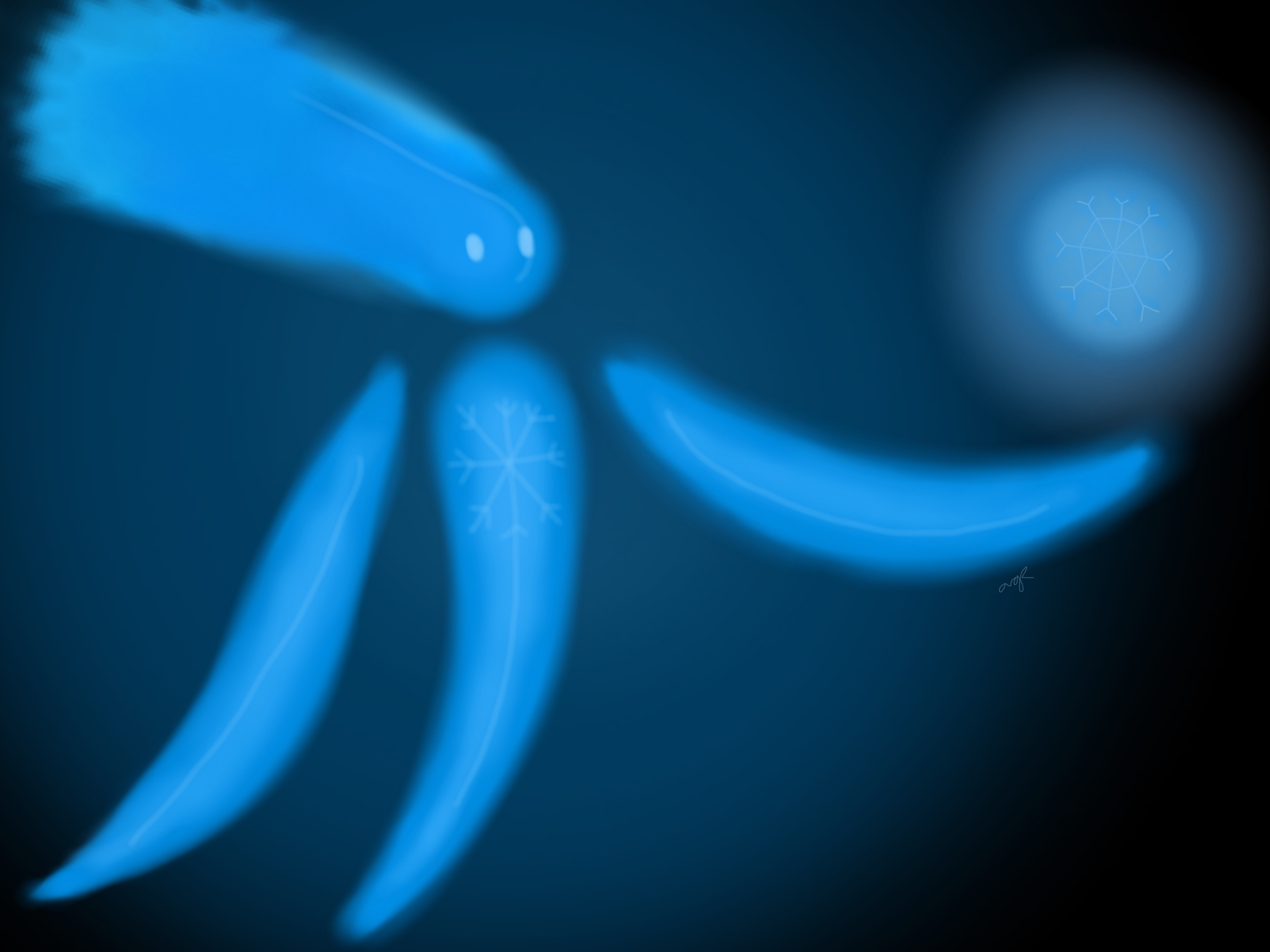 Ice Magic - Ice Fire Wisp by ags342 on DeviantArt