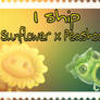 I ship Sunflower x Peashooter Stamp