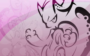 Mega Mewtwo Y Tribal Wallpaper