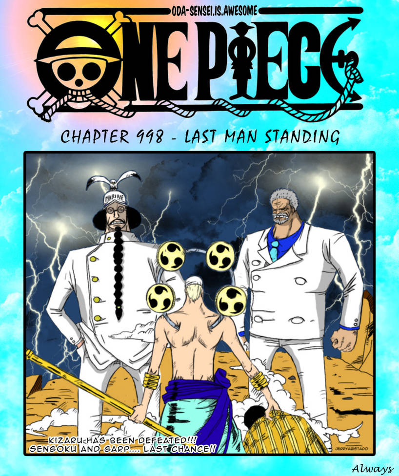 One Piece Chapter 998 Fan Art By Imienzzz On Deviantart