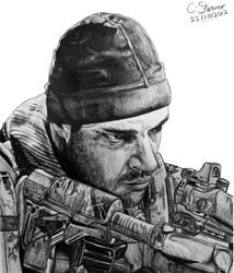 Medal of Honor: Warfighter Fan Art Drawing