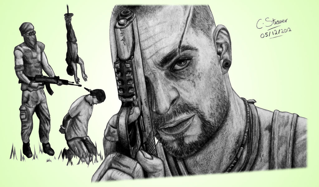 Far Cry 3 - Fan Art Drawing