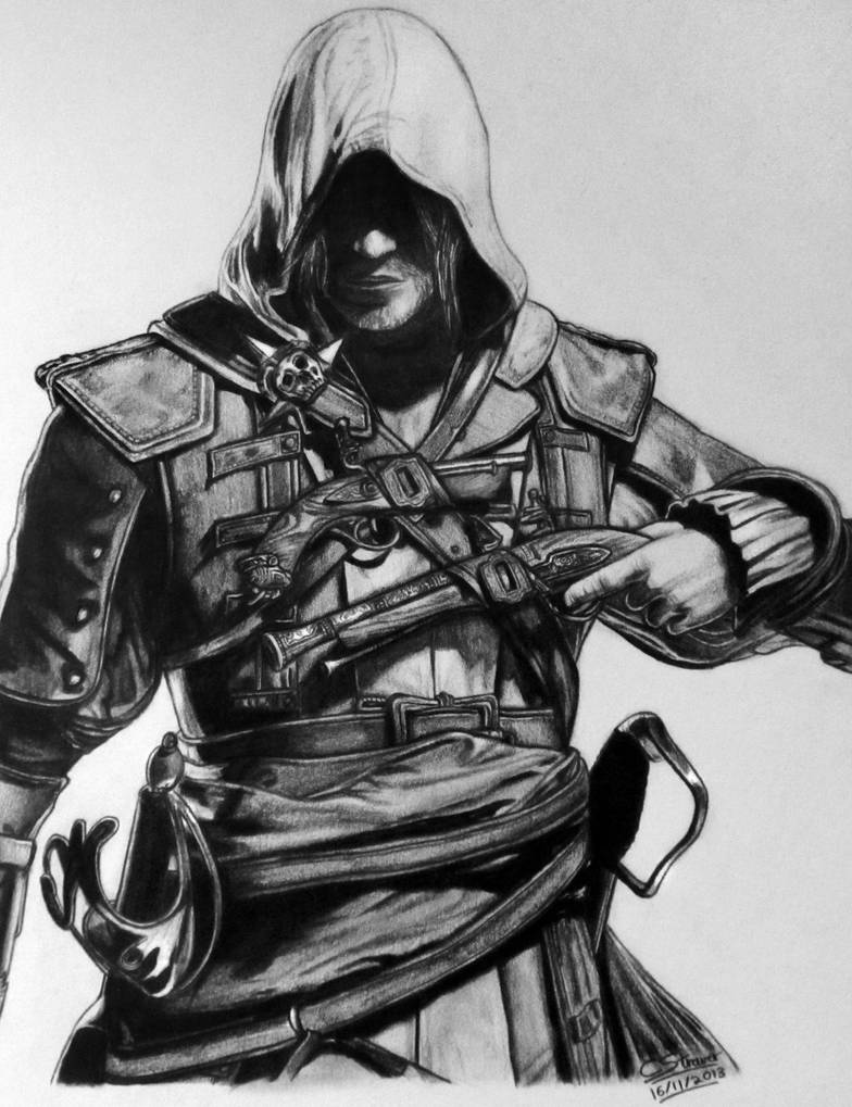 Assassin's Creed 4 - Fan Art Drawing by LethalChris on DeviantArt