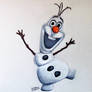 Olaf Drawing - Frozen Fan Art