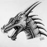 Dragon Head Drawing