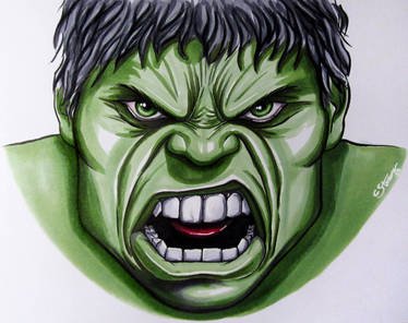 Hulk Drawing - Fan Art