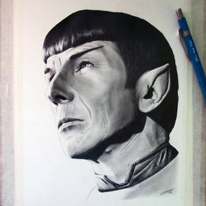 Leonard Nimoy Drawing