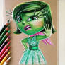 Disgust Drawing - Inside Out Fan Art