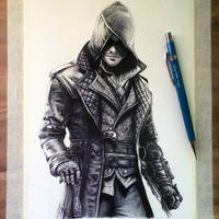 Jacob Frye Drawing - Assassin's Creed Syndicate