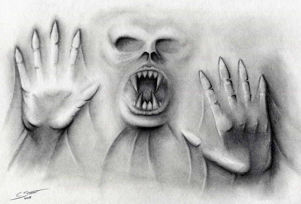 Scary Drawing Illusion - Halloween 2015 by LethalChris on DeviantArt