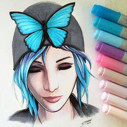 Chloe Price - Life is Strange - Copic Drawing