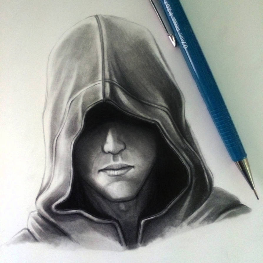 Hood Drawing Study by LethalChris on DeviantArt