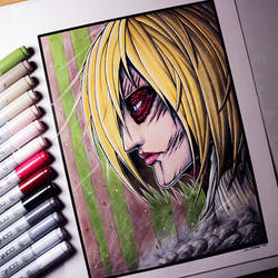 Female Titan Drawing