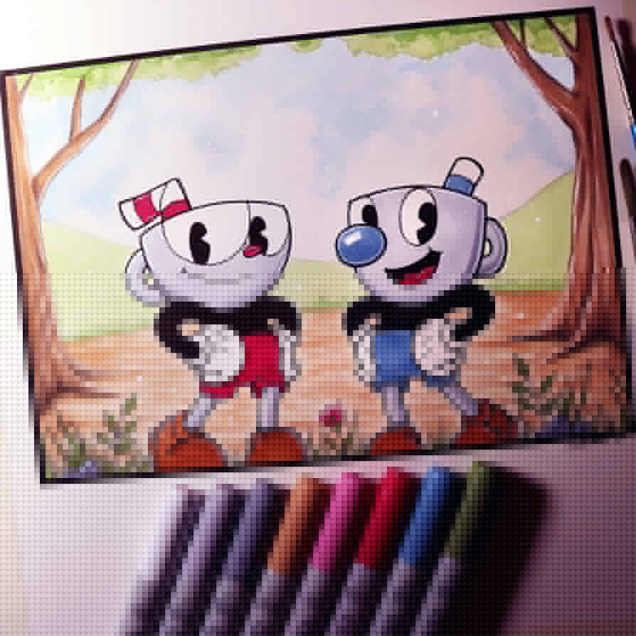 Cuphead Drawing by LethalChris on DeviantArt