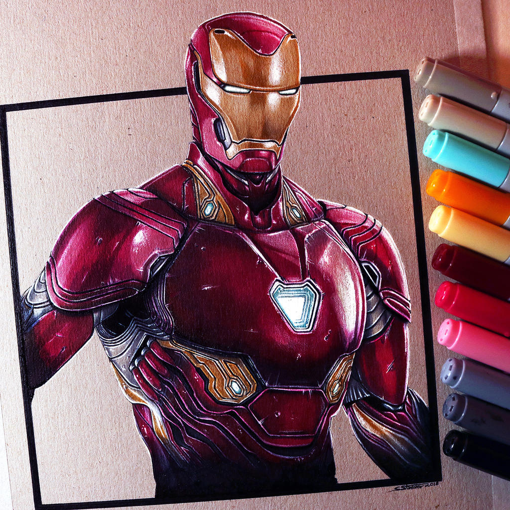 Iron Man Drawing