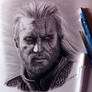 Geralt of Rivia - The Witcher Drawing