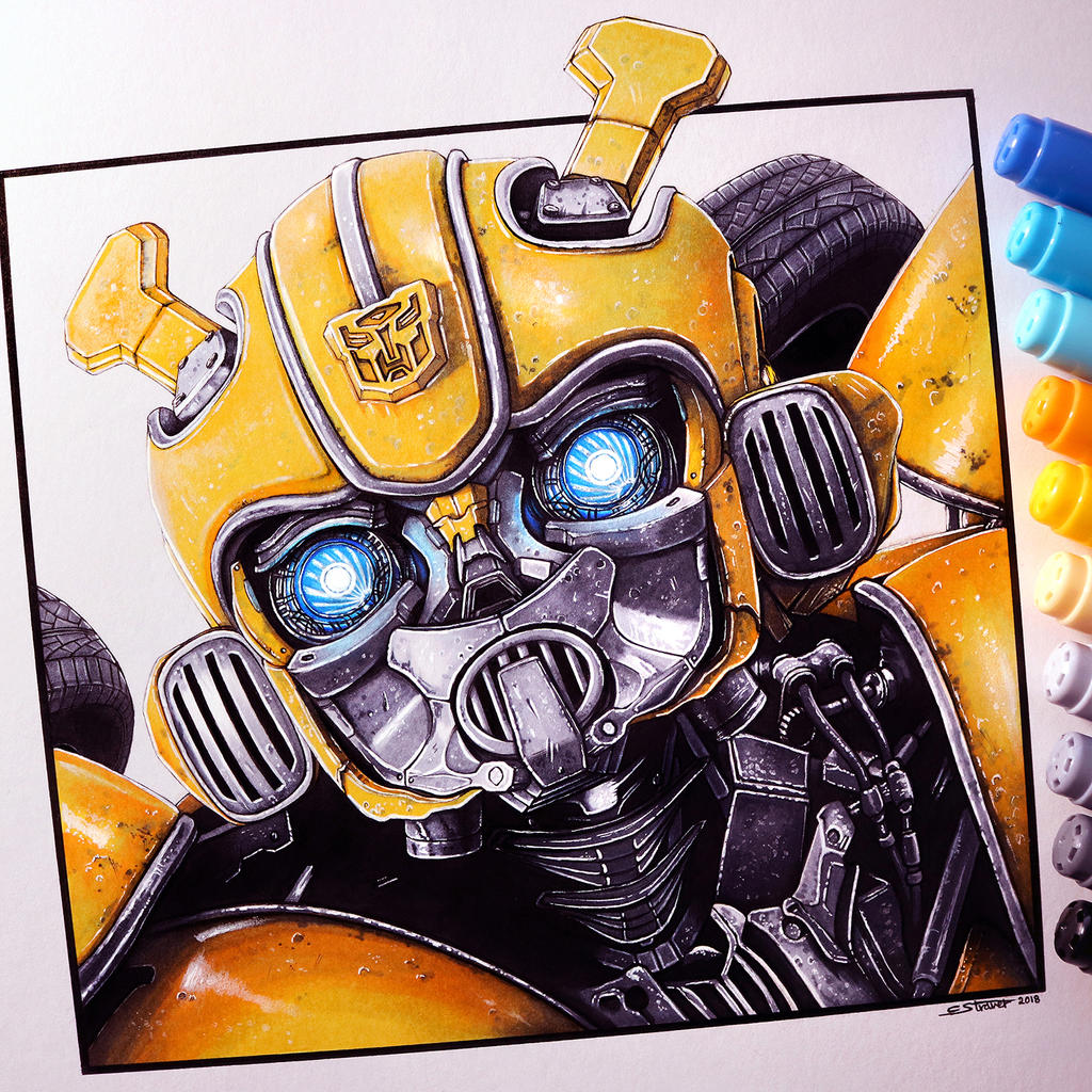Bumblebee Drawing by LethalChris on DeviantArt