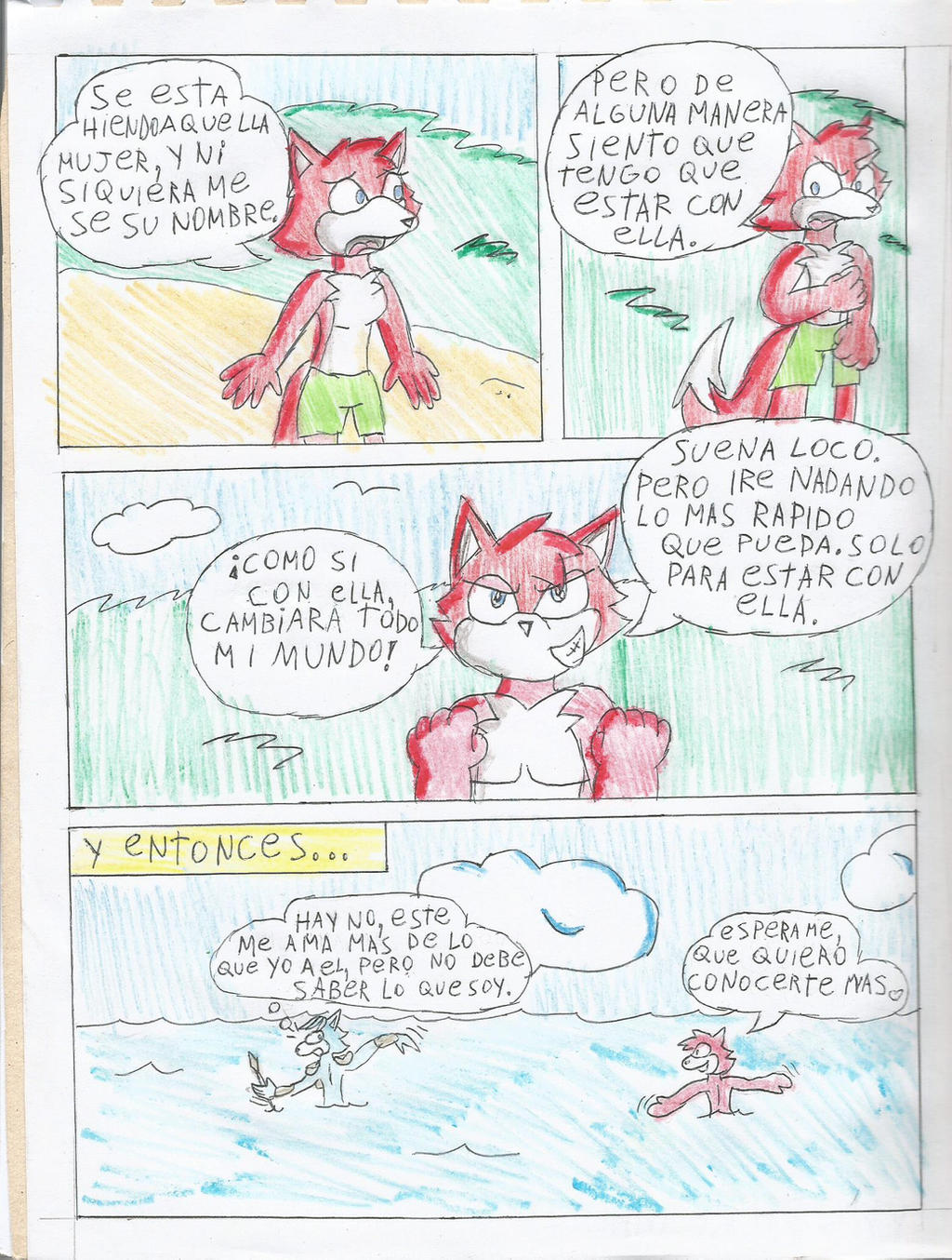 The History of a Fox on love with a Merfox: 08