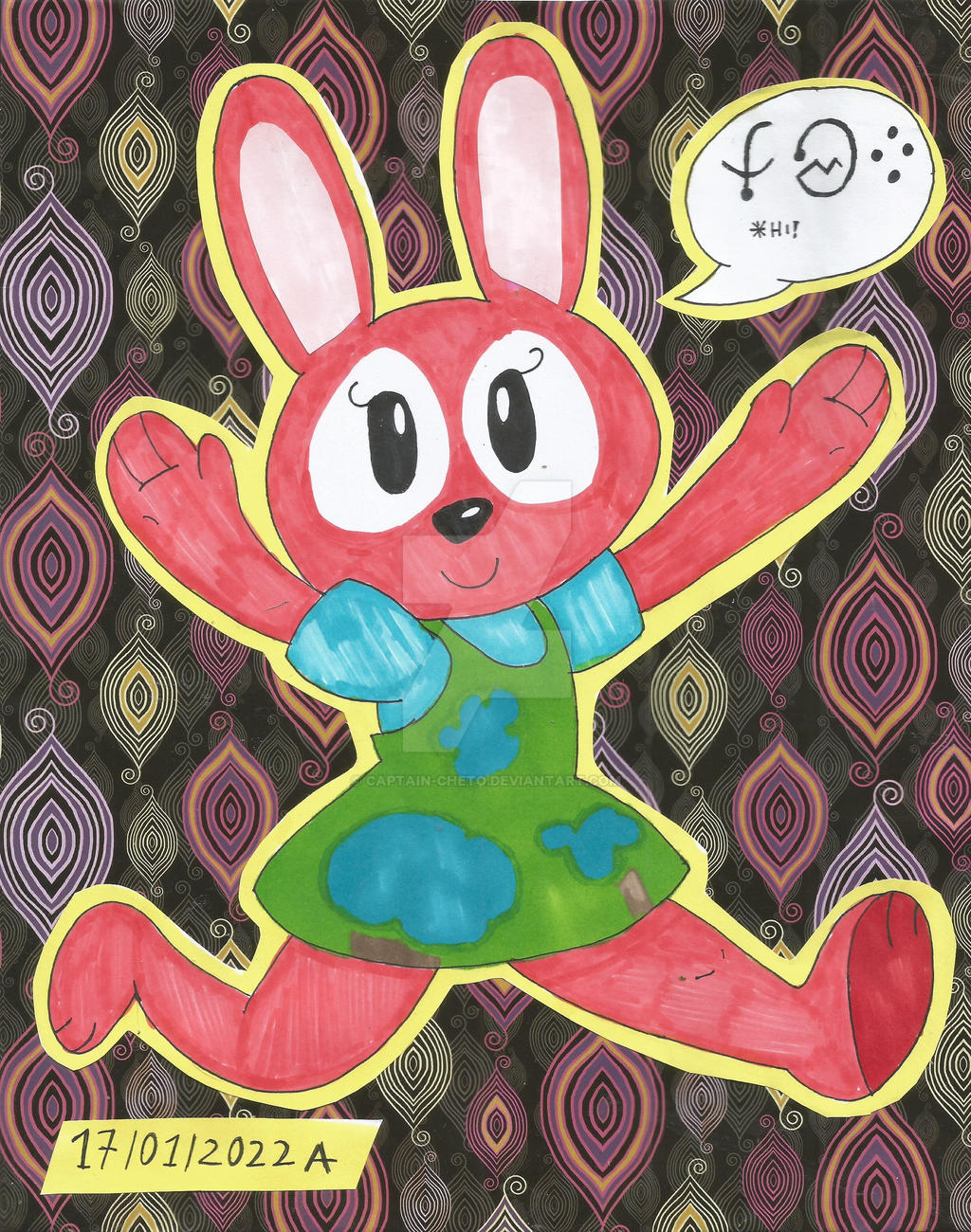 Alien Rabbit Meme Alinny the Alien Bunny by CAPTAIN-CHETO on DeviantArt