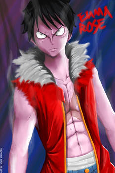 Luffy 3d2y gear 2nd