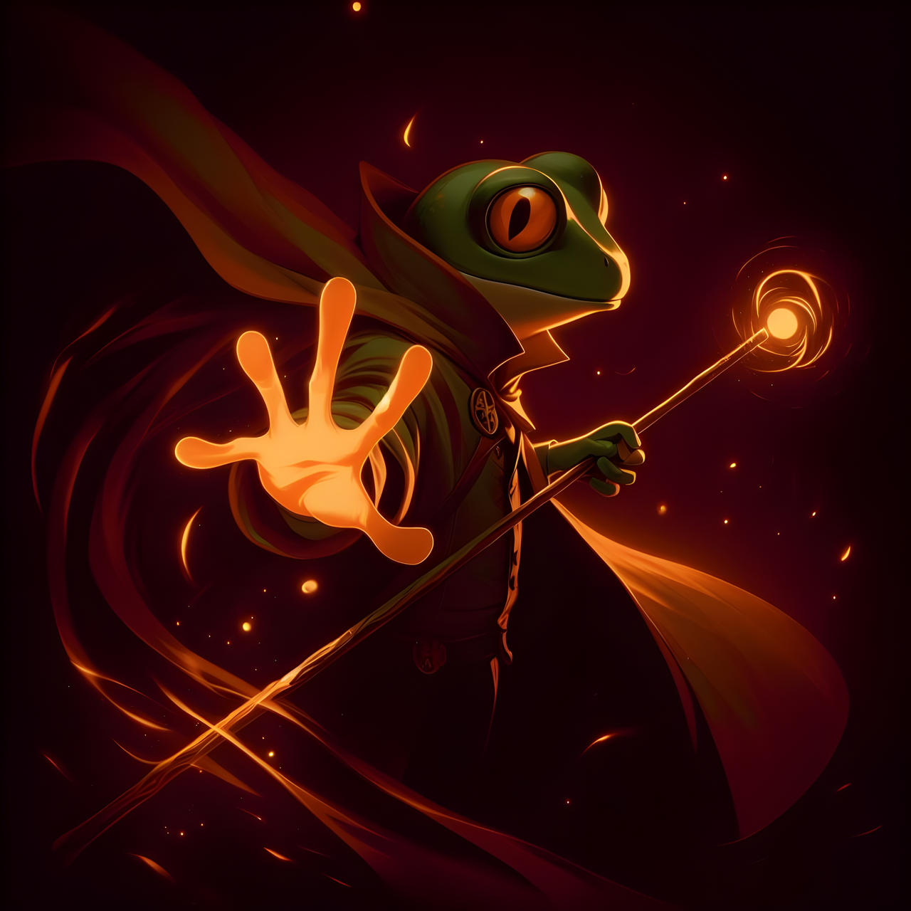 Fat Wizard Frog Frog Wizard by PabloDiablo5 on DeviantArt
