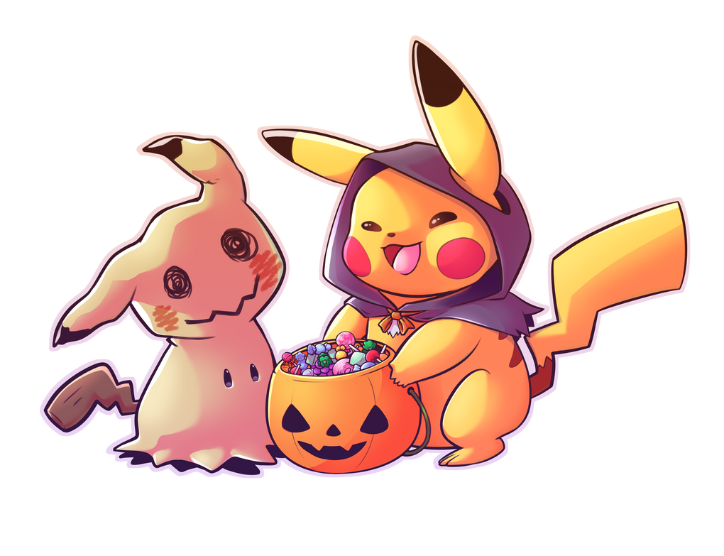 Pikachu Mimikyu Halloween by Anima-DArt on DeviantArt