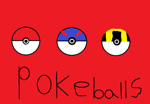 The First Three Pokeballs