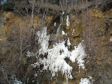 Frozen Waterfall