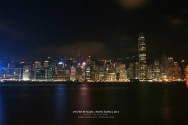 Hong Kong at night