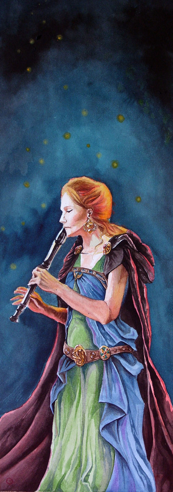 the fireflies' dance