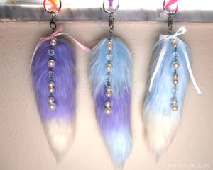 new product: Magical plush tail keychains