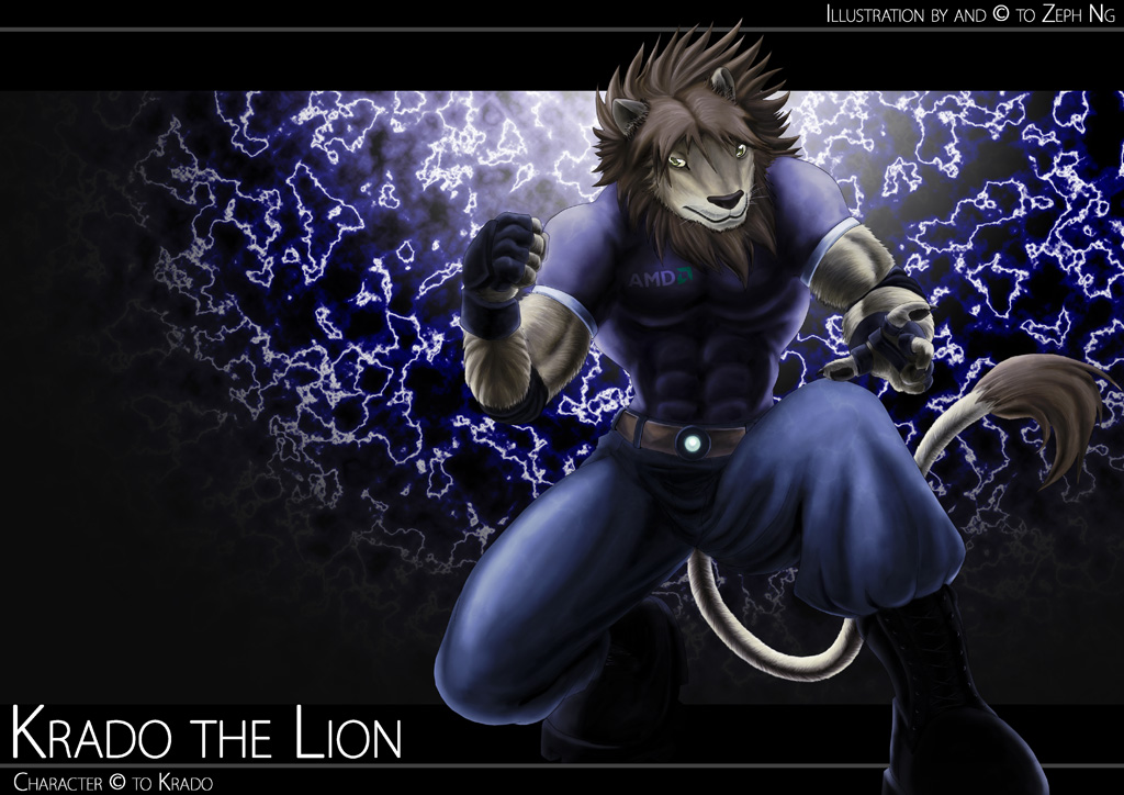 Commission - Krado the Lion