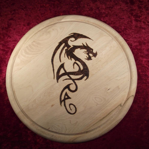 Dragon Pyrography by Tegryngereshen on DeviantArt