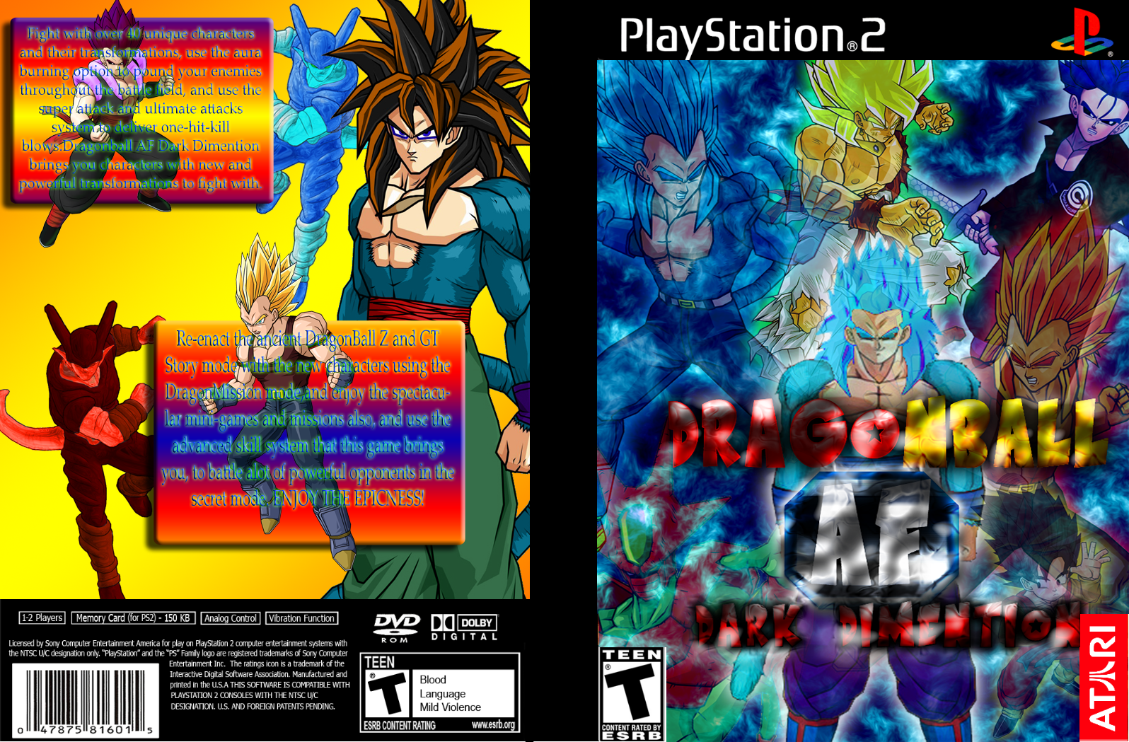 Dragon Ball: Budokai AF ROM & ISO - PS2 Game