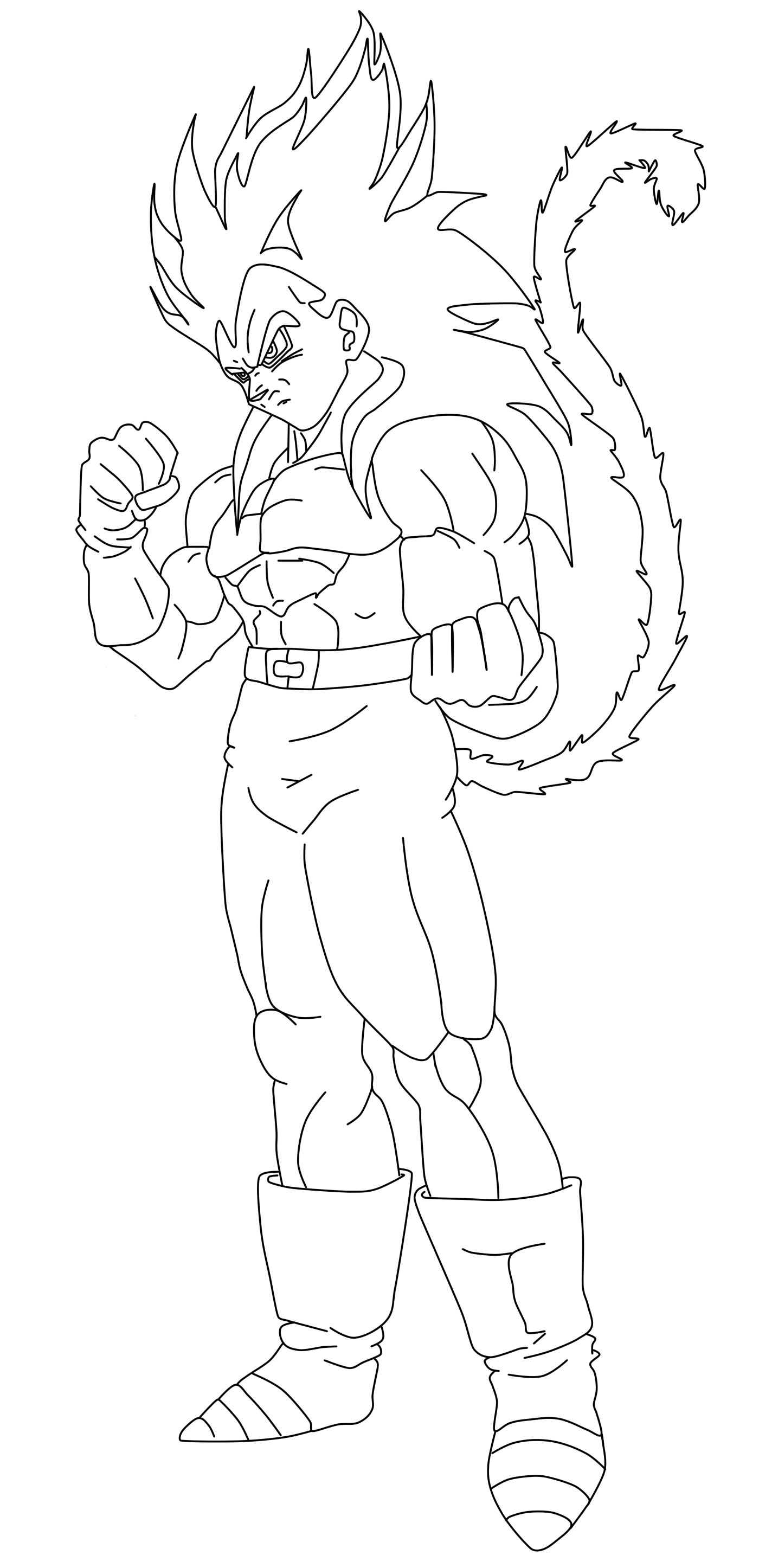 Goku Super Saiyan 4 by ProRimz on DeviantArt