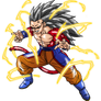 Goku True SSJ4 Render