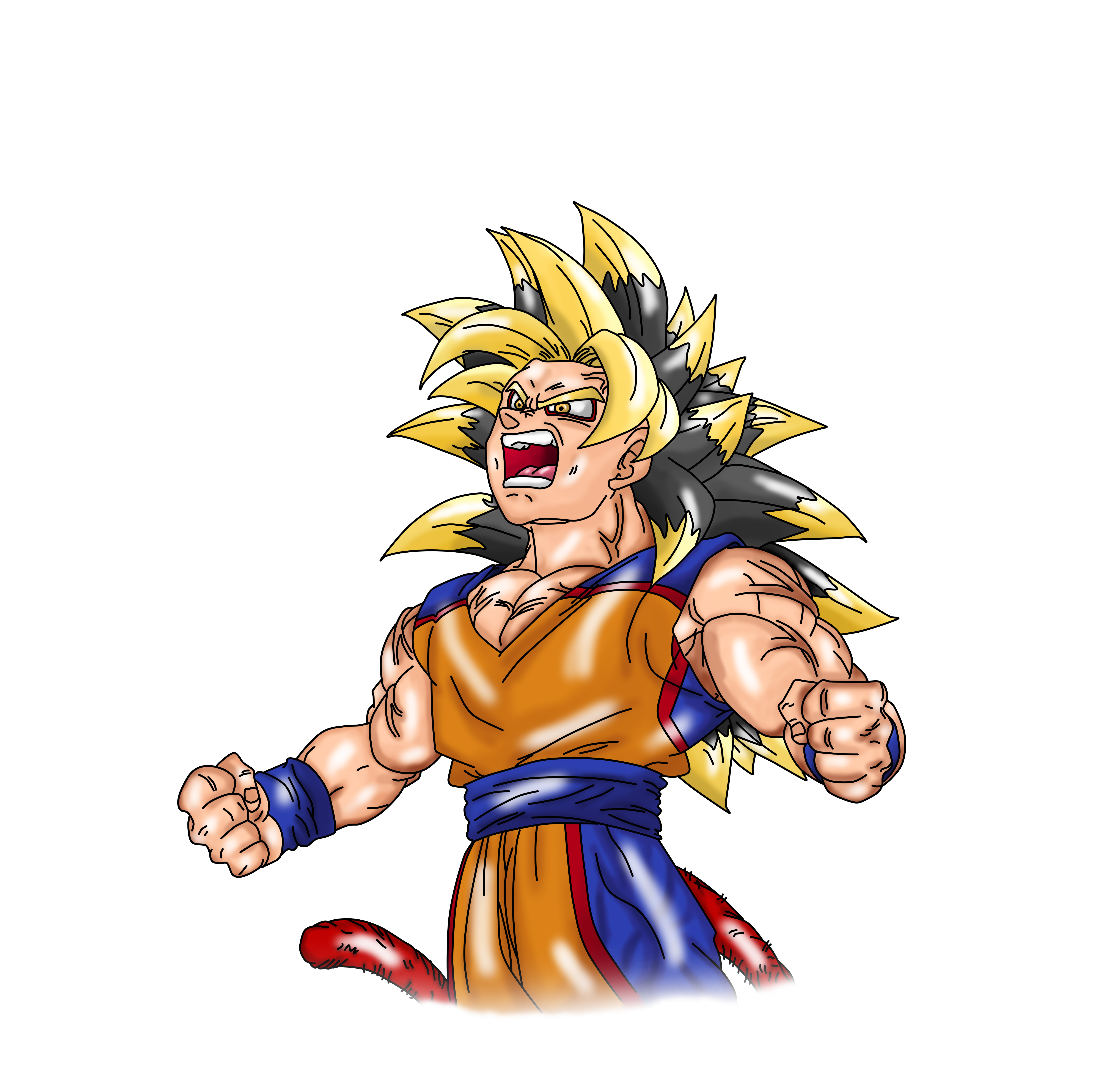 Goku - super saiyan 5 by Draftdafunk on DeviantArt