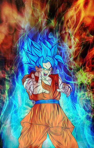 Goku Perfected True Super Saiyan (RoC) by Nassif9000 on DeviantArt