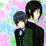 Ciel and Sebastian hydrangeas