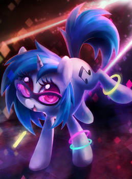 Vinyl horse