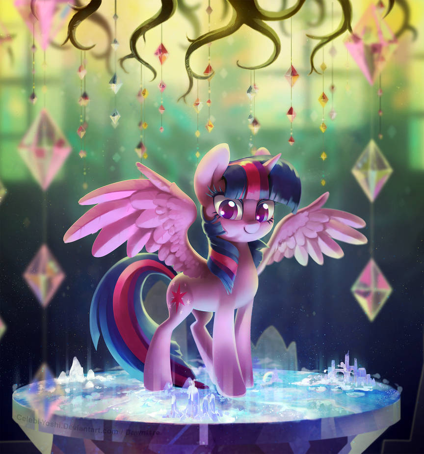 Twilight's Castle by Dawnf1re on DeviantArt