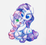 Copic marker Sweetie + Rarity